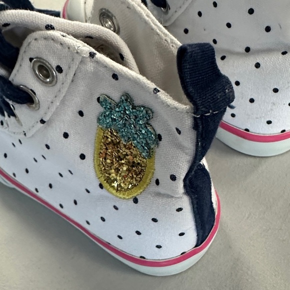 Gymboree - Kids High-Top Sneakers with Pineapple Patch - Picture 5 of 8